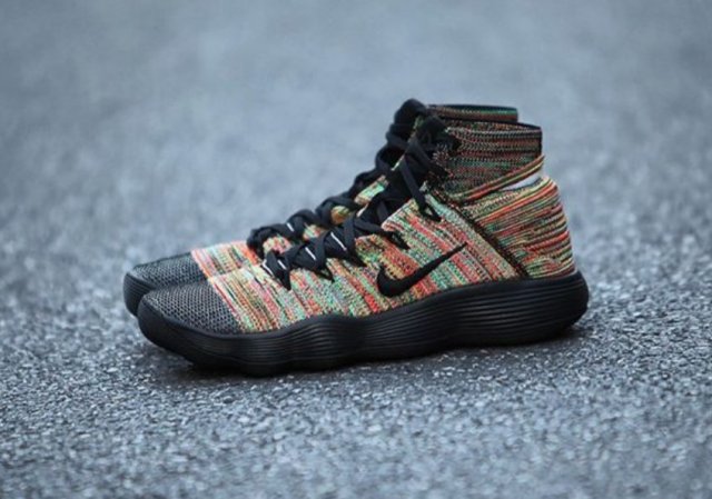 nike hyperdunk 2017 flyknit multicolor