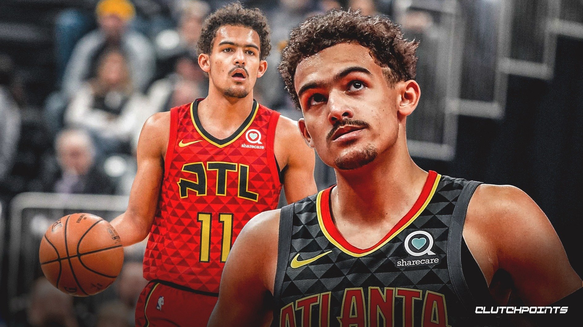 Твоей янг. Терри Хоукс. Trae young в очках.