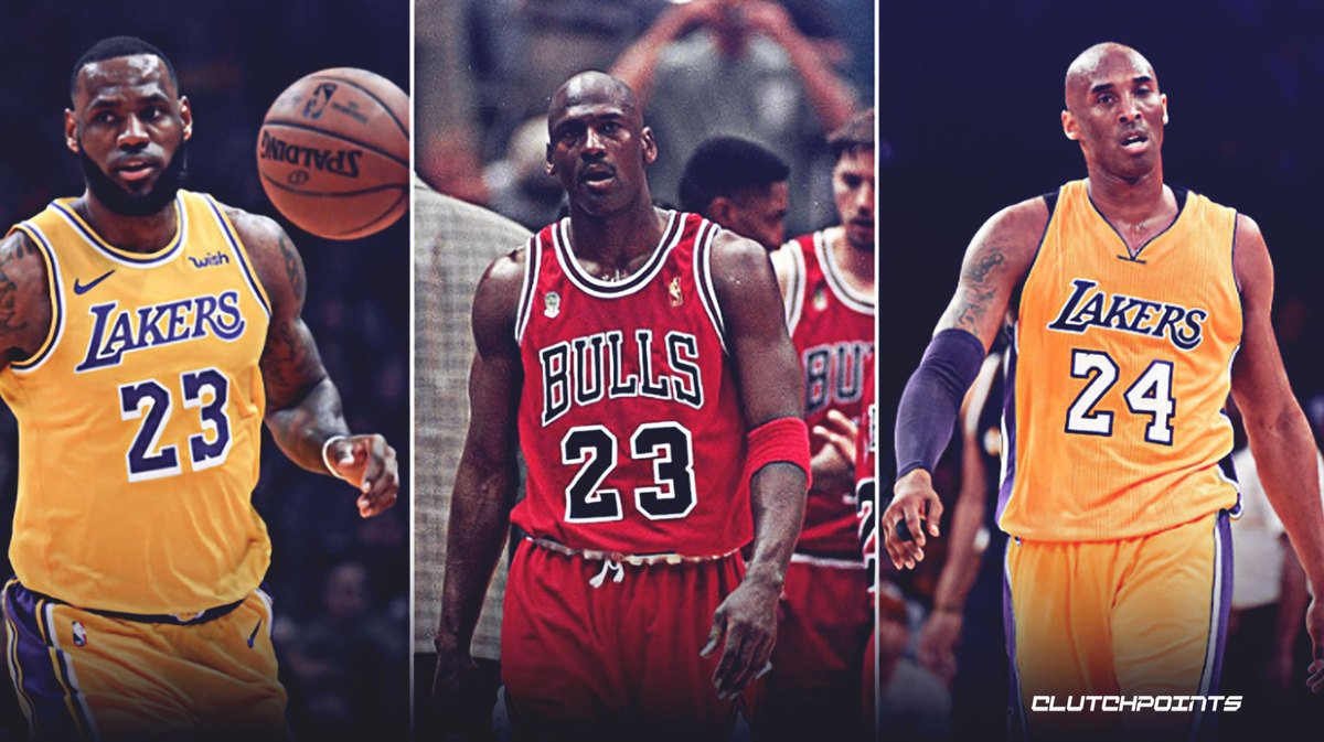 Kobe Bryant Michael Jordan LEBRON